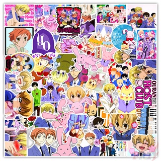 ❉ Ouran High School Host Club Series 04 - Anime Cartoon Fujioka Haruhi สติ๊กเกอร์ ❉ 50Pcs/Set DIY Fashion Mixed Doodle Decals สติ๊กเกอร์