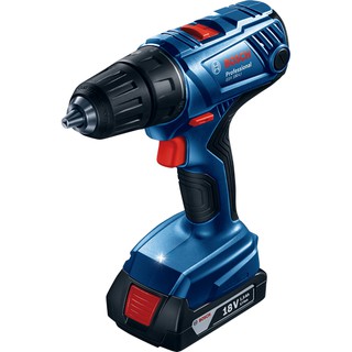 BOSCH GSR180-LI สว่านไร้สายแบตเตอรี่ 18V 2x1.5Ah #06019F81K0 (แบตเตอร์รี่ 2 ก้อน)