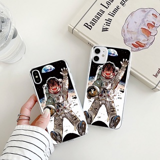 Hanako-kun เคสไอโฟน astronaut 14 promax 8 พลัส cute iPhone 11 12 13 pro max case Xr Xs X max 7 8 plus se2020  เคส นิ่ม