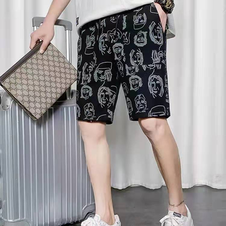 AP กางเกงขาสั้น กางเกงขาสั้นลำลอง แห้งเร็วกางเกงขาสั้นเอวยางยืดคุณภาพดีและราคาถูกขายร้อนในญี่ปุ่น เกาหล ฟรีไซร์ เอว 28-4