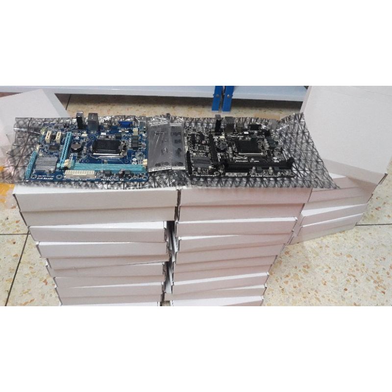 mainbord h61 socket1155+ฝาหลัง