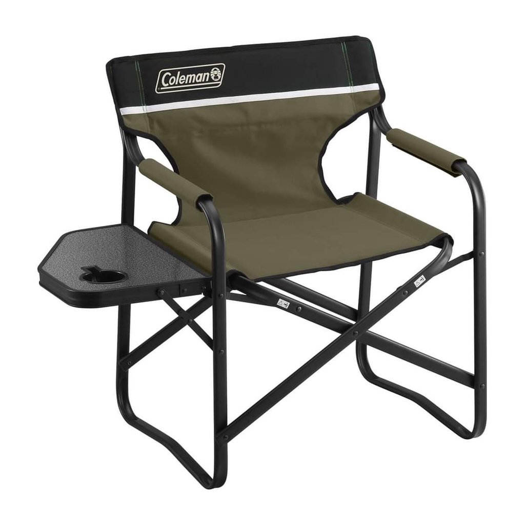 Coleman Side Table Deck Chair สี Olive / เก้าอี้Coleman