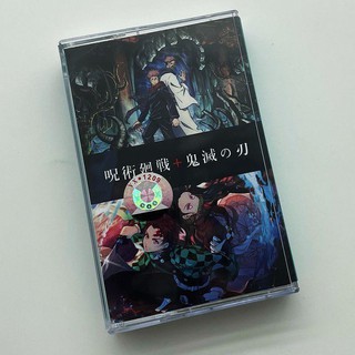 【Cassette】เทปคาสเซ็ต ลาย Jujutsu Kaisen Demon Slayer Soundtrack OST 1 ชิ้น