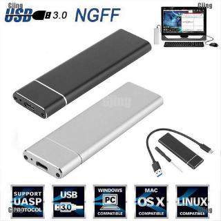 ▶รัก◀เคสฮาร์ดดิสก์ไดรฟ์ M.2 NGFF SSD USB Type-C USB 3.0 NVME PCIE HDD Enclosure