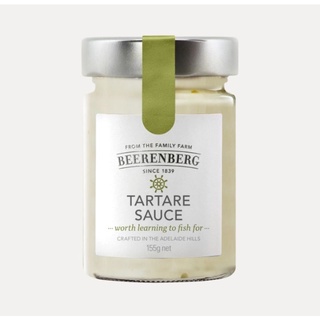 บีเรนเบิร์ก ซอสทาร์ทาร์ ซอสอาหารทะเล Beerenberg Tartare Sauce Crafted From The Australian Family Farm 155g.