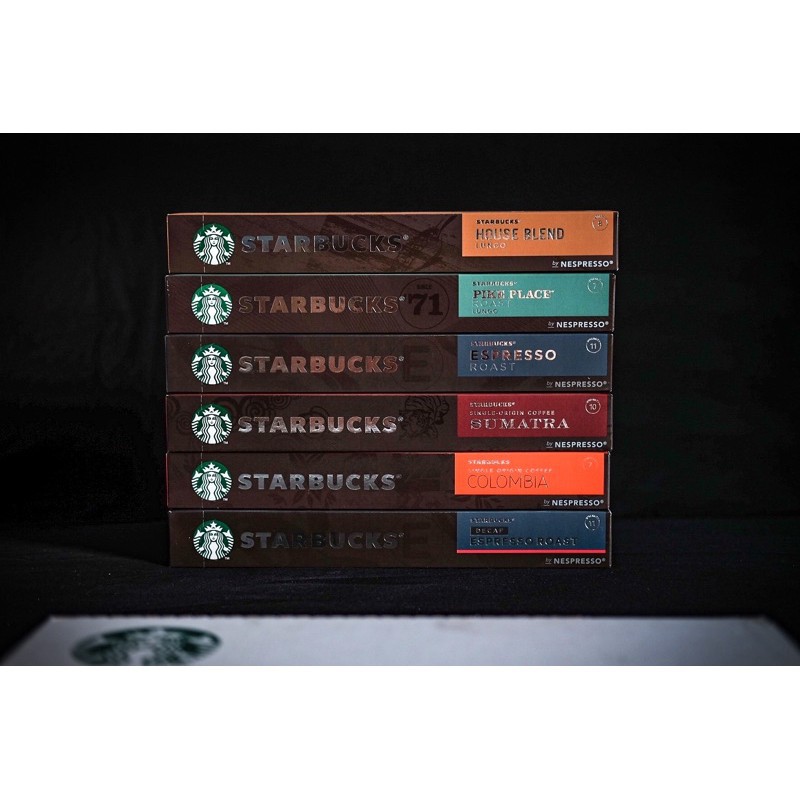 กาแฟแคปซูล Nespresso Starbucks Capsule ของแท้‼️