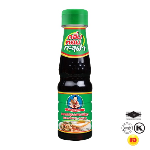 ตราเด็กสมบูรณ์ ซอสปรุงรสอาหารฝาเขียว  140 มล. / Deksomboon Brand Seasoning Sauce 140ml
