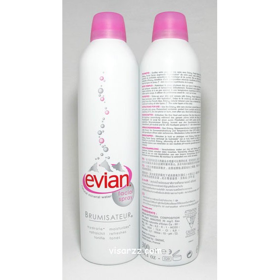 Evian Natural Mineral Water Facial Spray น้ำแร่ฉีดหน้า 300 ml.