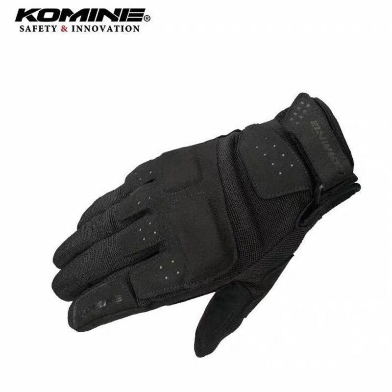 Komine GK-227 ถุงมือ แบบเต็มนิ้ว หน้าจอสัมผัส ระบายอากาศ สําหรับขี่รถจักรยานยนต์ กลางแจ้ง ราคา ถูกที่สุด ดีลบีเคเค แกลเลอรีภาพที่ 2