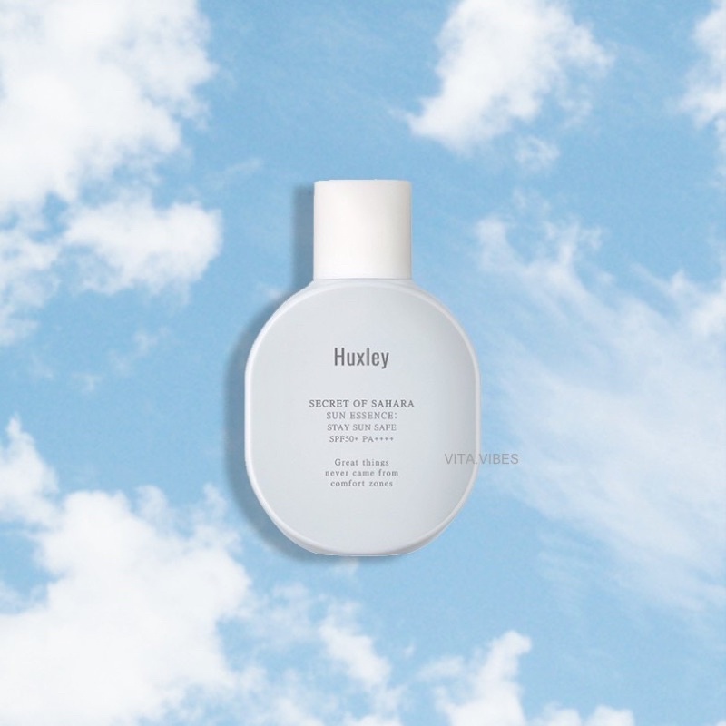 Huxley SUN ESSENCE; STAY SUN SAFE SPF50+ PA++++