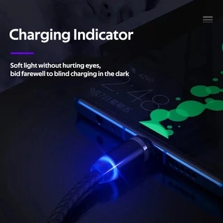 อะแดปเตอร์สายชาร์จ Type C Micro USB C แม่เหล็ก ทรงกลม 5 ชิ้น