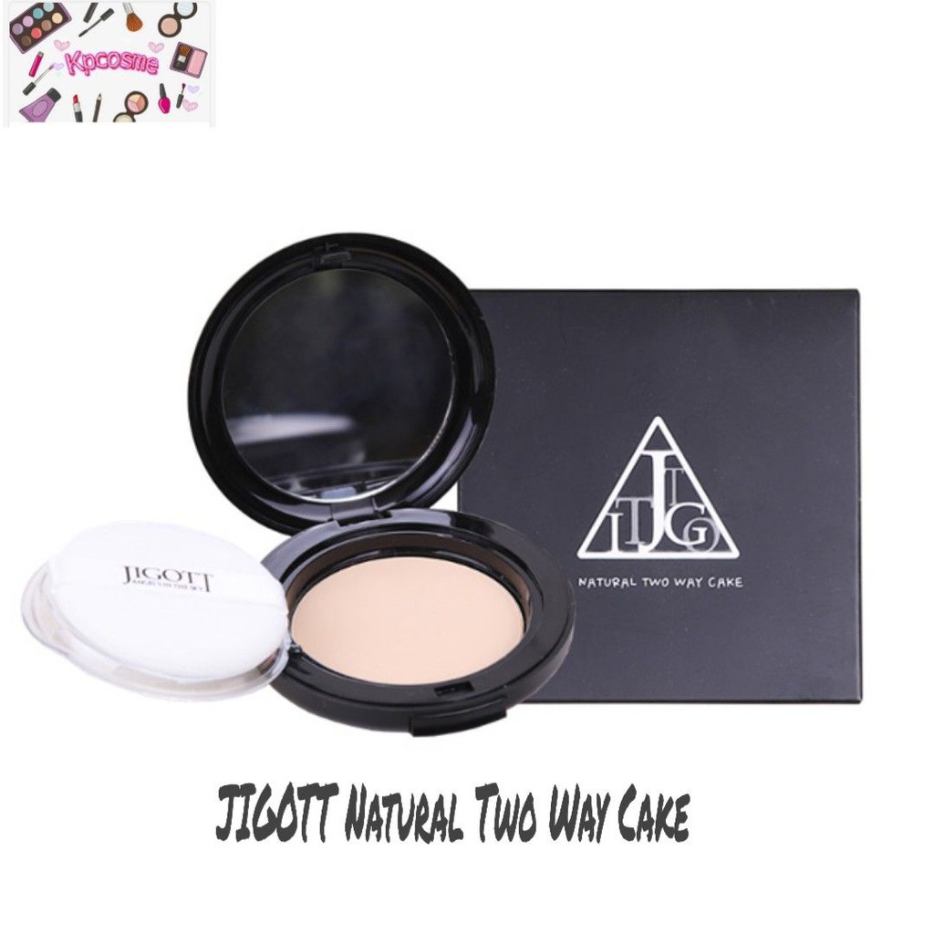 JIGOTT NATURAL TWO WAY CAKE (พร้อมส่ง)