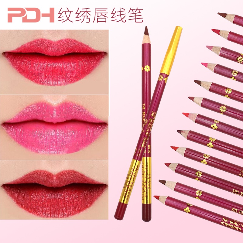 Wenxiu ลิปไลเนอร์ สีนู้ด ธรรมชาติ ติดทนนาน สไตล์เกาหลี