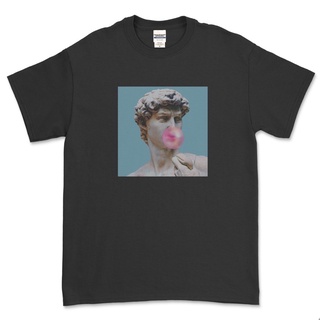 Michelangelo เสื้อยืด ลาย DAVID STATUE BUBBLEGUM