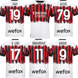 เสื้อกีฬาแขนสั้น ลายทีมชาติฟุตบอล milan 22 23 AC 2022