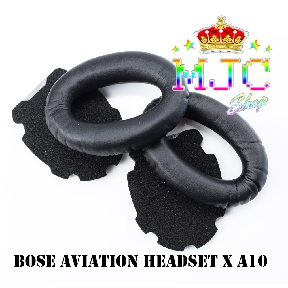 ฟองน้ำครอบหูฟัง BOSE รุ่น Aviation Headset X A10 แบบเปลี่ยน ฟองน้ำสำรองสำหรับหูฟัง