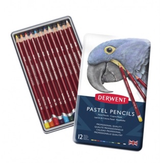 สีไม้ derwent pastel pencil ขนาด 12 สี