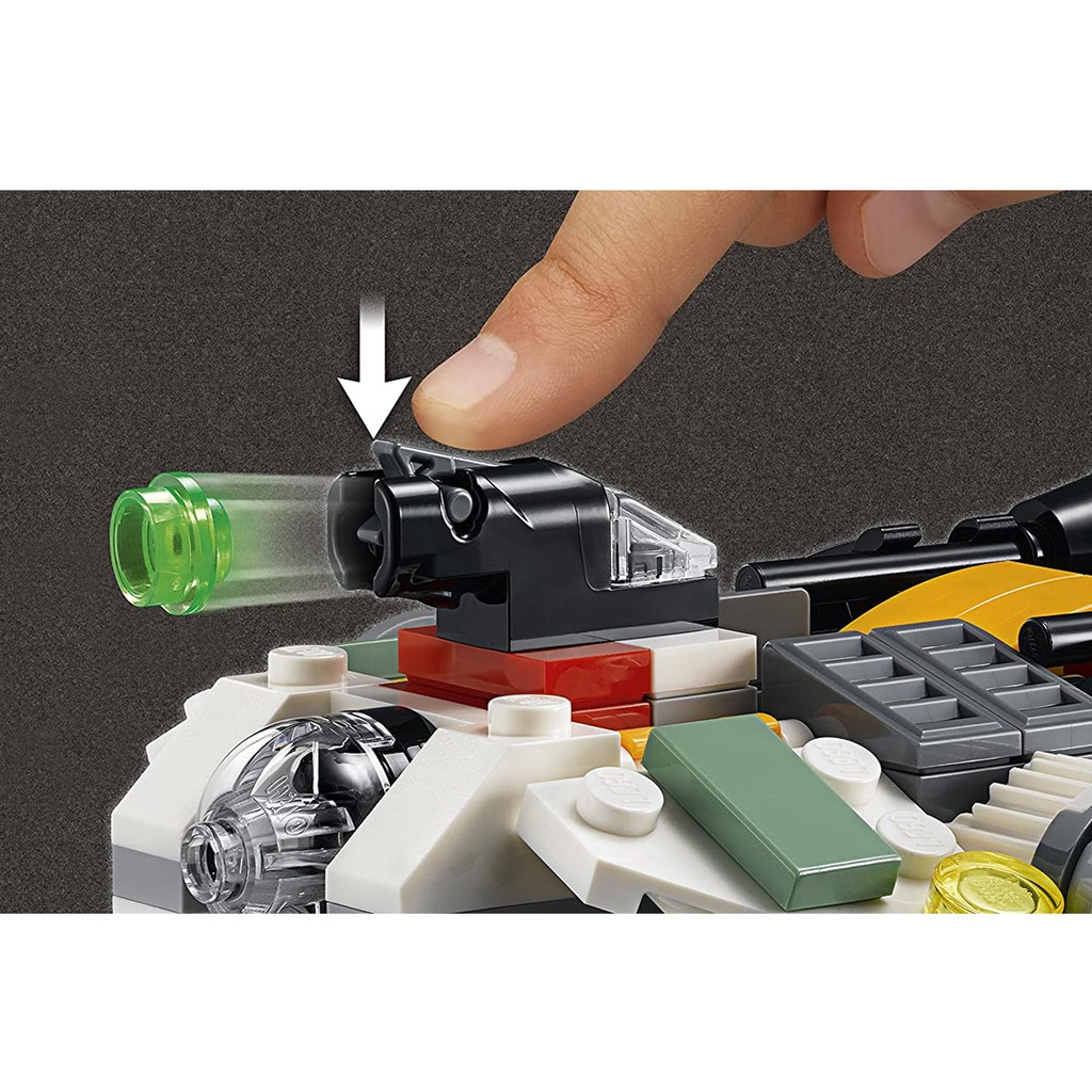 75127 : LEGO Star Wars The Ghost Microfighter Series 3 (สินค้ากล่องไม่สวย) ราคา ถูกที่สุด ดีลบีเคเค แกลเลอรีภาพที่ 6
