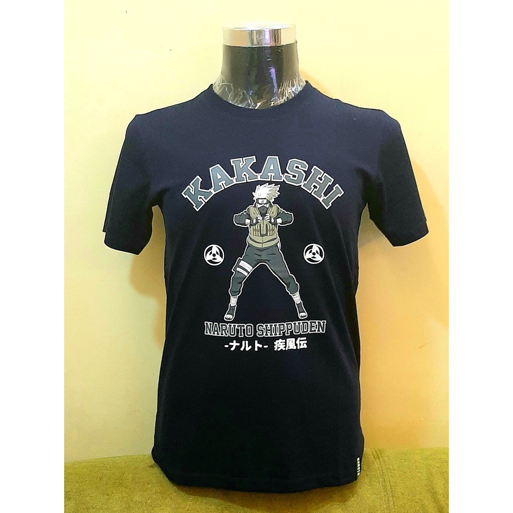 Baju Naruto เสื้อยืด Kakashi Naruto Shippuden Baju Naruto Tshirt Naruto Kakashi