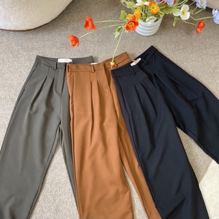 Simple trousers กางเกงขากระบอก