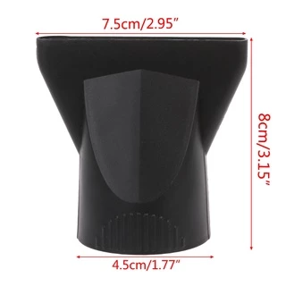 JLOVE 2 ชิ้นเครื่องเป่าผมหัวฉีดเครื่องเป่าผม Diffuser Drying ฝาครอบแคบ Concentrator เปลี่ยน Hairdressing Salon จัดแต่งทรงผม