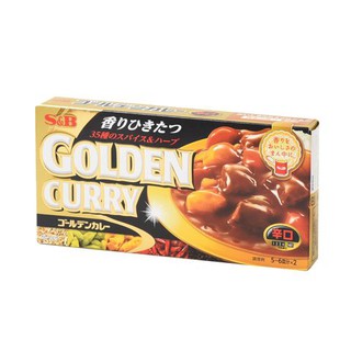 เอสแอนด์บีโกลเด้นแกงกะหรี่จัมโบ้ 198 กรัม/S&amp;b Golden Curry Hot Jumbo 198g