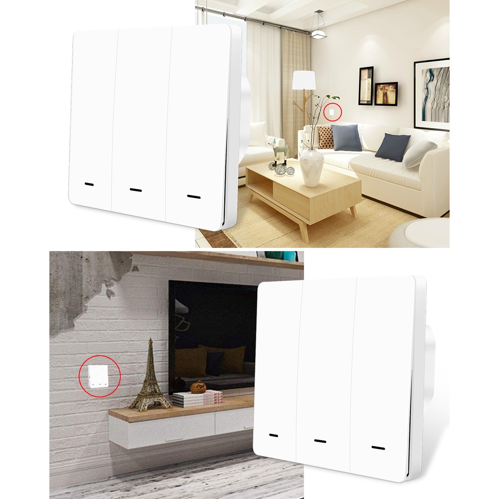 Zemismart Zigbee Neutral Light Switch,สวิตช์รีเลย์,1/2/3 gang/1gang 30A สําหรับเครื่องทําน้ําอุ่น/Ai