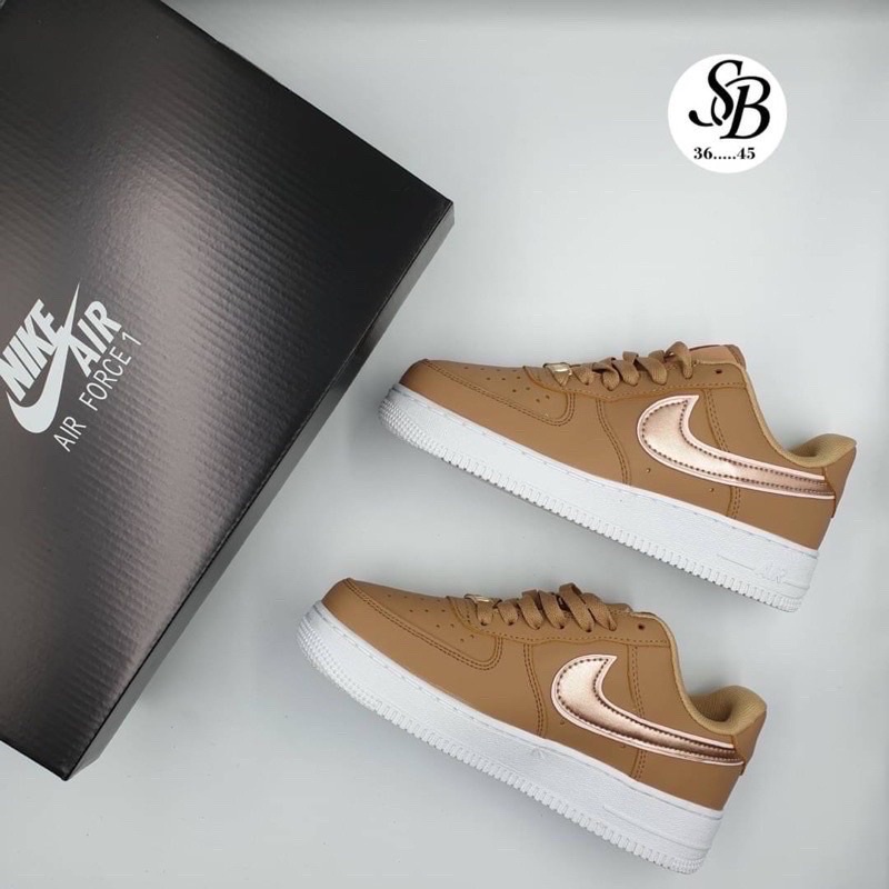 Nike Air Force 1 Low ‘07 Essential Mettalic Rose Gold (size36-45)