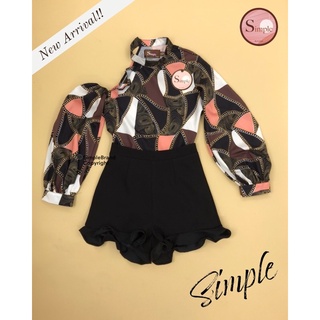 มือ1 ✅เซ็ต2ชิ้น ป้ายsimple 🔥sale🔥Sz.S (พร้อมส่ง📮)