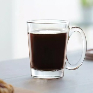 JJGLASS - (Ocean)  P02041 Nouveau Coffee  - แก้วหู แก้วกาแฟ เเก้วใส เหมาะสำหรับใส่เครื่องดื่ม