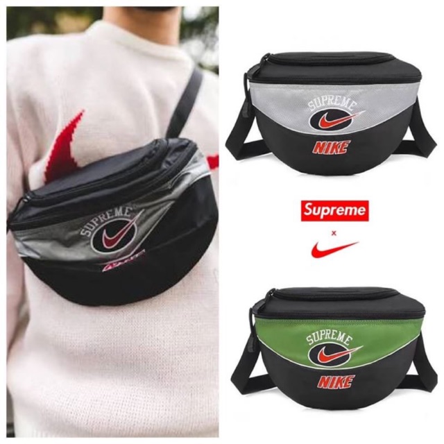 supreme x nike waist bag