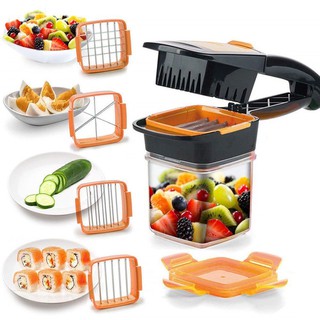 อุปกรณ์สับ หั่น ผักผลไม้ 5in1 Nicer Dicer Quick รุ่น NicerDicerQuick-29Jun-J1