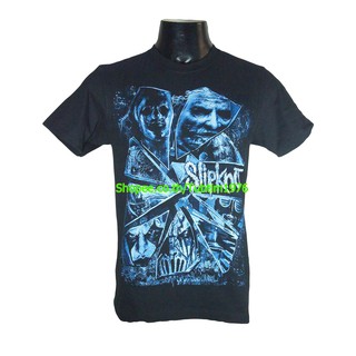 เสื้อยืดสุดเท่เสื้อวง Slipknot เสื้อยืดวงดนตรีร็อค เสื้อวินเทจ สลิปน็อต SKT1778S---5XL