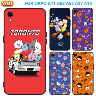 เคส OPPO A17 A77s A76 A96 A57 A77 A95 A74 A15S A15 A16 A16K A53 A33 2020 มือถือสำหรับเคสโทรศัพท์มือถือลาย Bts สําหรับ