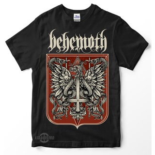 Behemoth 2 RZECZPOSPOLITA เสื้อยืดพรีเมี่ยม พิมพ์ลาย behemoth BAND BAND สีดําS-5XL