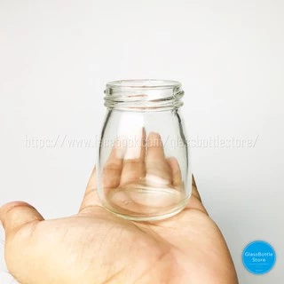 ขวดแก้ว พุดดิ้ง 100ml ฝาเกลียวล็อค