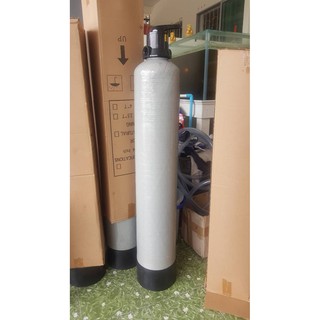 ถังกรองน้ำ Fiber FRP TANK  ปากถัง 2.5 นิ้ว รวมหัวควบคุม