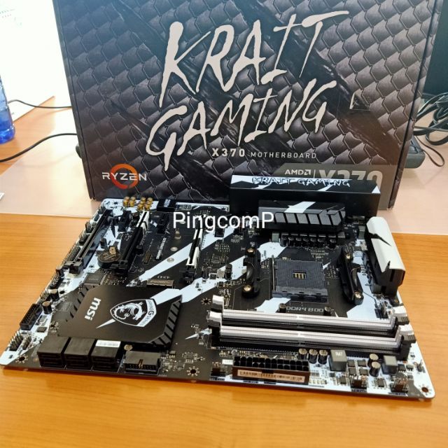 Mainboard ( เมนบอร์ด ) AM4 MSI X370 Krait Gaming