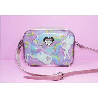 Unicorn poo glitter shoulder bag