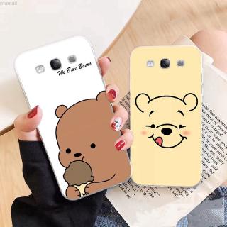 เคสโทรศัพท์ซิลิโคนพิมพ์ลายหมีแบบนิ่ม samsung s 3 s 4 s 5 s 6 s 7 s 8 s 9 s 10 s 10 e edge j 4 j 6 j8 plus