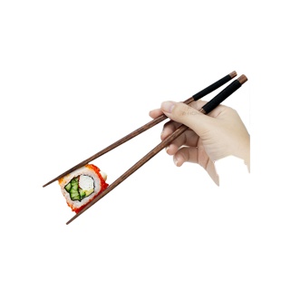 ตะเกียบไม้ สไตล์ญี่ปุ่น ปลายแหลม B-Home 23.5 cm Chopsticks ตะเกียบ ลายไม้ธรรมชาติ ใช้ซ้ำได้