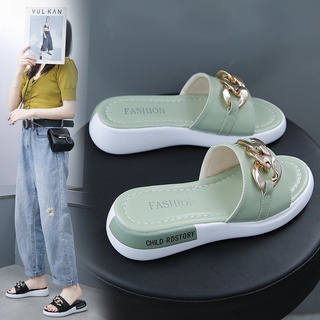 35-40 ผู้หญิงฤดูร้อนใหม่รองเท้าชายหาดวันหยุดชายทะเลแฟชั่นแพล…