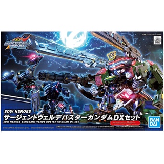 [ส่งตรงจากญี่ปุ่น] Bandai กันดั้ม Sdw Heroes Sergeant Verde Buster Gundam Dx Set นําเข้าจากญี่ปุ่น ใหม่