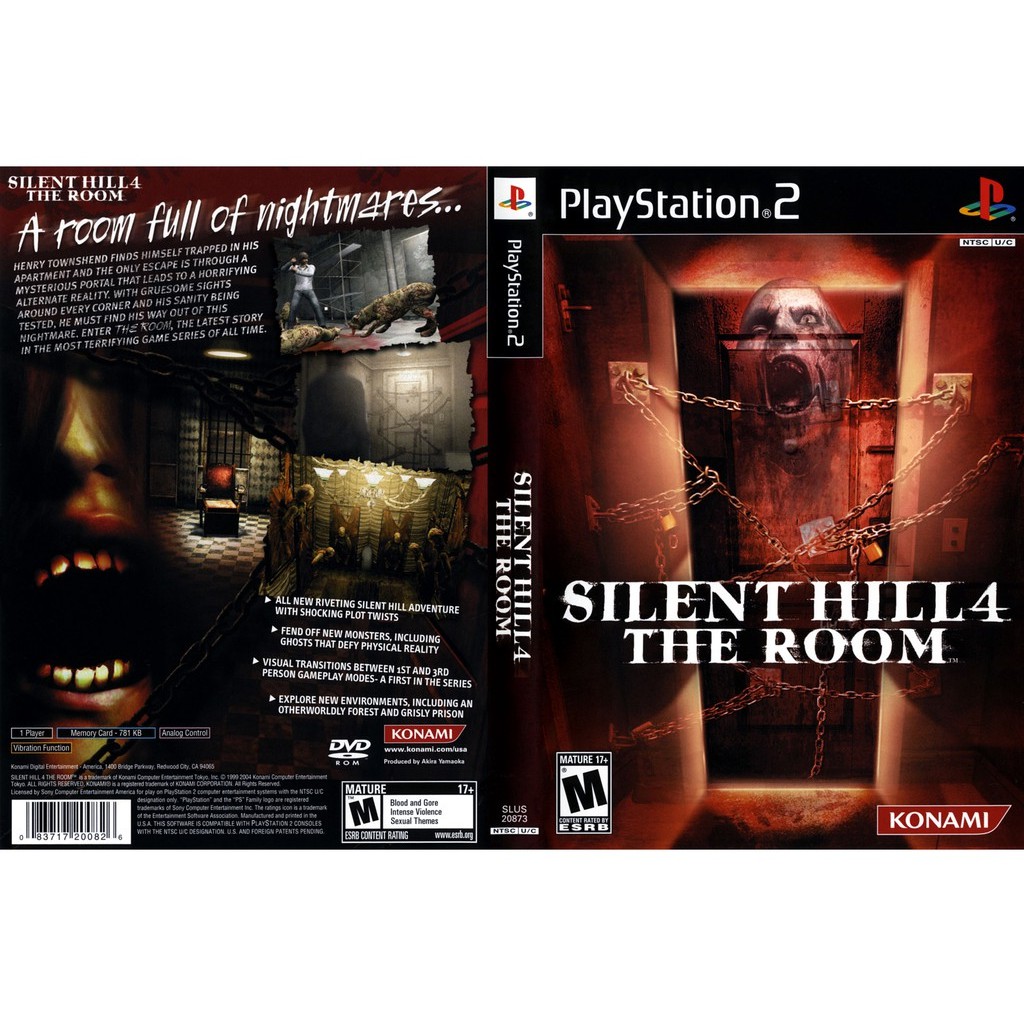 เกมส์ Silent Hill 4 (PS2) สำหรับเครื่องที่แปลงระบบแล้วเท่านั้น