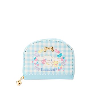 กระเป๋าใส่เศษสตางค์ Cinnamoroll Ribbon สีฟ้า กระเป๋าสตางค์ กระเป๋า ผู้หญิง เก็บสิ่งมีค่า ความน่ารักไว้ด้วยกันกับกระเป๋