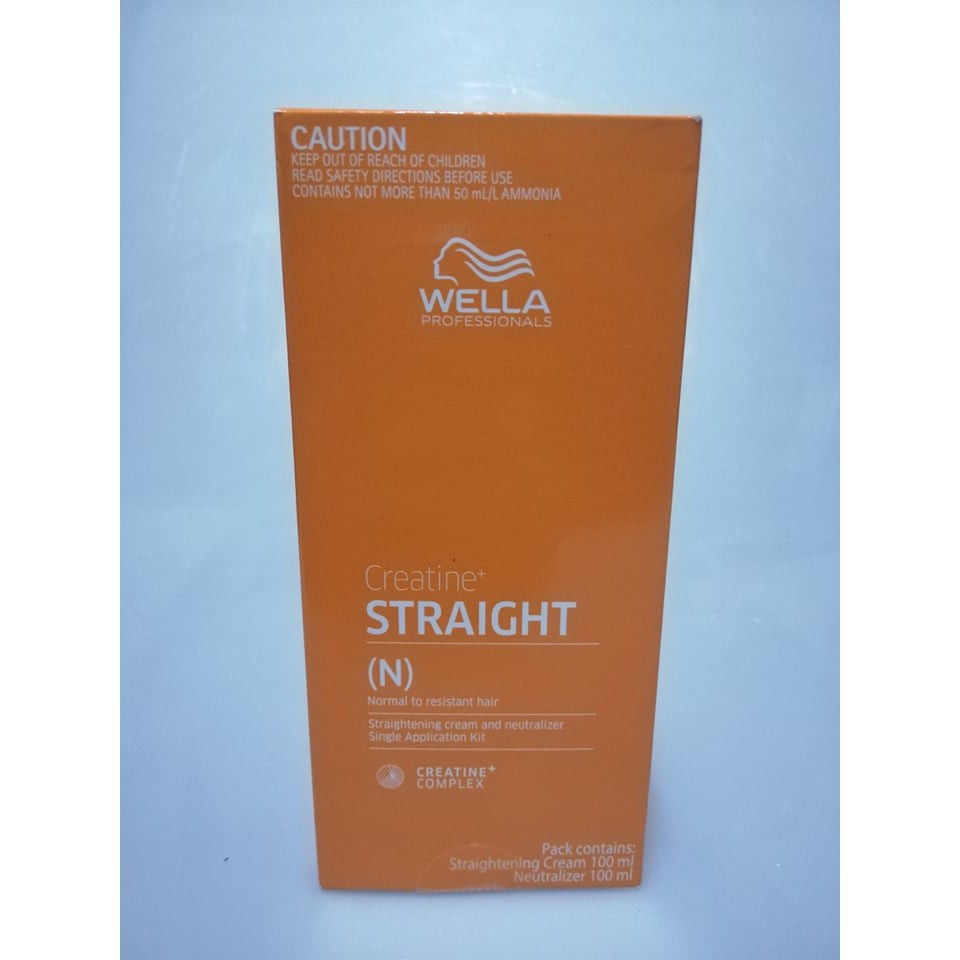 ยายืดผม wella ครีมยืดผม เวลล่า  สูตร N สำหรับผมธรรมดา