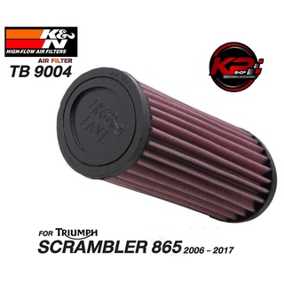 กรองอากาศ K&amp;N TRIUMPH SCRAMBLER 865 (06-17)  (TB 9004)