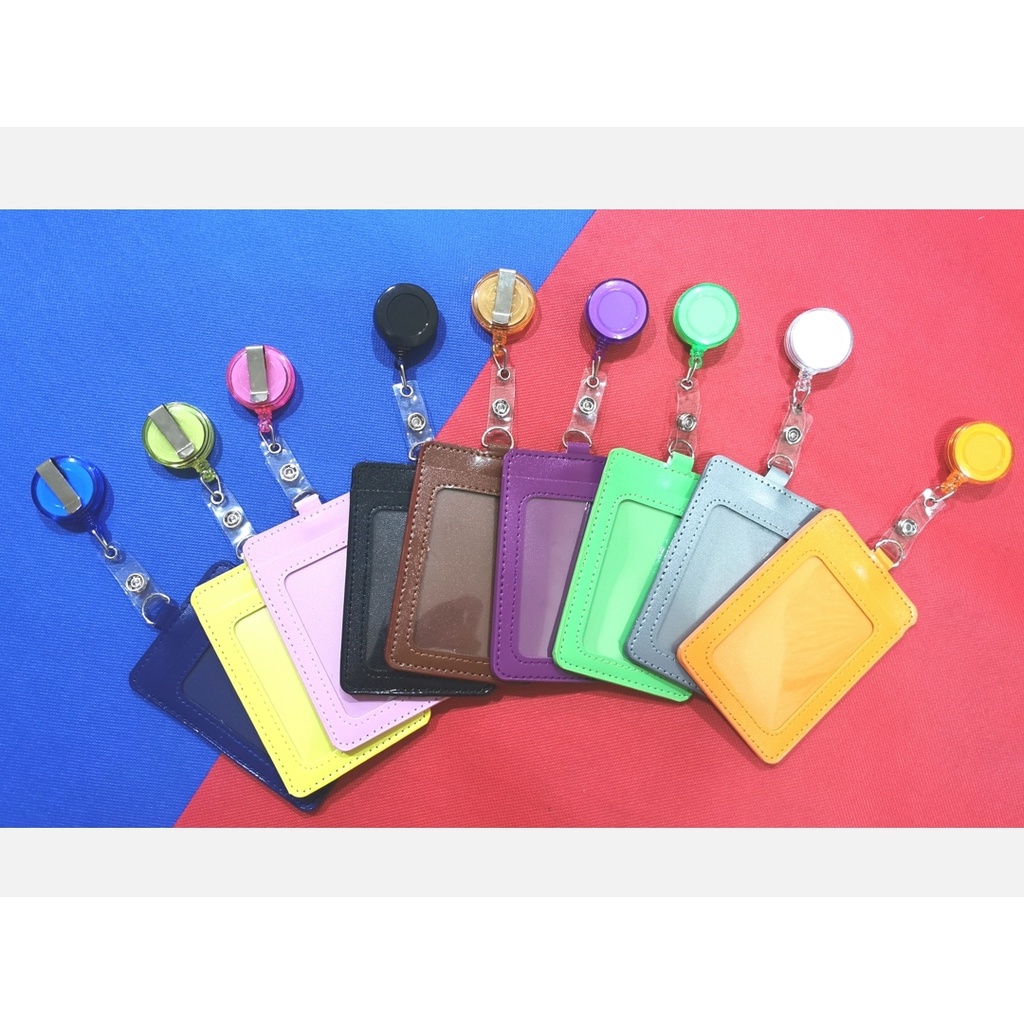สองชั้น ที่ใส่บัตรนักเรียน ที่ใส่บัตรทำงานพกโยโย่ Bus ID Card Storage Cover KTSC