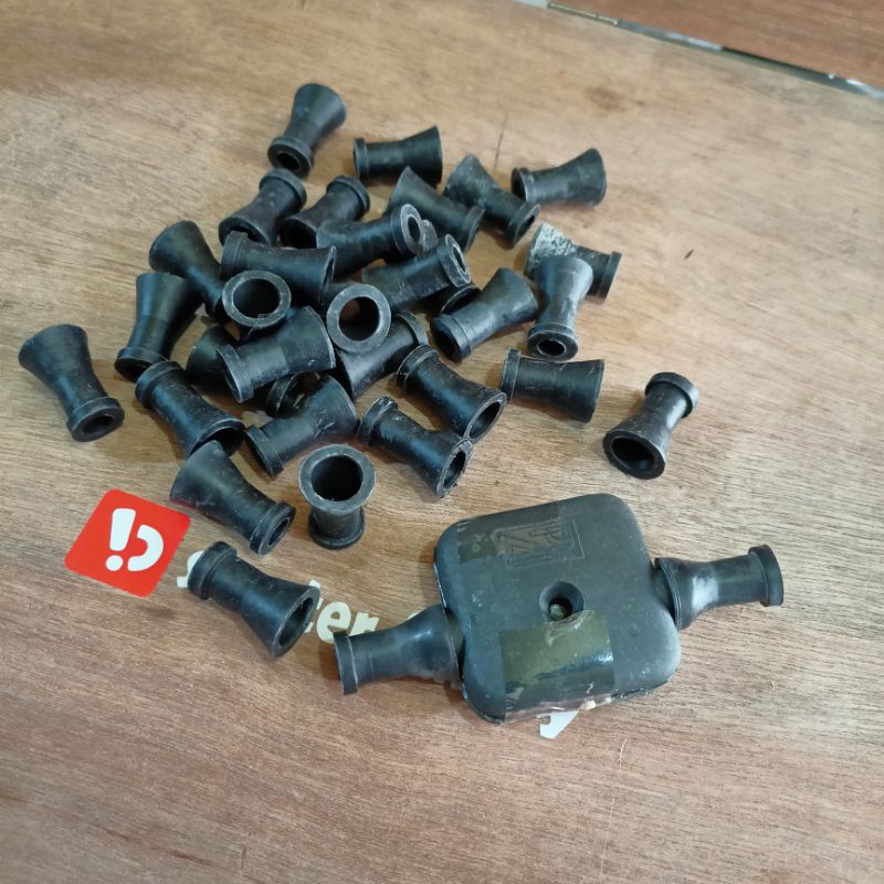 ยางเทอร์มินัลสายเคเบิล vbb vespa super sprint ขนาด 2 ชิ้น