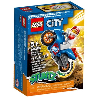 LEGO® City Rocket Stunt Bike 60298